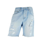 Don The Fuller Blue Cotton Men's Bermuda Shorts -   -  Don The Fuller.
